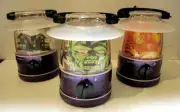 AWESOME HALLOWEEN MINI PORTABLE LANTERN LIGHTS (RACK OF 12) - NEW!