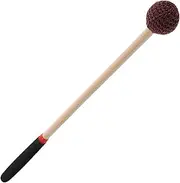 CVUTOVO Rubber Mallet with Wood Handles and Soft Nylon Heads for Glockenspiel Singing Bowls Ethereal Drums Enhance Sound Clarity for Teaching and Live Performances
