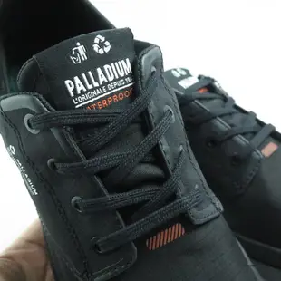 Palladium 79145008 PAMPA LO RCYL L+ WP+ 男女休閒鞋 防潑水 橘標 黑