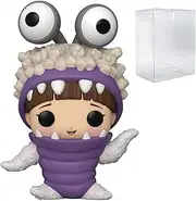 Disney Pixar: Monsters Inc. 20th - Boo with Hood Up Funko Pop! Vinyl Figure (Bundled with Compatible Pop Box Protector Case)