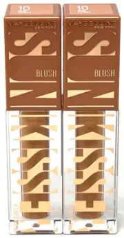 (2) Maybelline Sunkisser Liquid Blush & Bronzer 0.15 fl oz Sealed 10 - Sun Tempt
