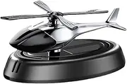 Car Air Freshener, Car Solar Helicopter Aromatherapy, Helicopter Solar Energy Rotating Aromatherapy Aviation Al Alloy Diffuser, Interior Decoration Accessories Diffuser for Car and Home
