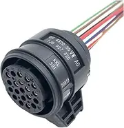 1/5/10Pcs 20Pin 02E Gearbox P1ug 6 Speed DS/G ValveBody Car Connector Wire Harness with Pigtail 1J0 927 320(10 Pcs)