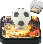 3D Desk Note Pad Stereo Memo Pad Basketball/Football/Tennis Creative 3D Art Calendar Paper Carving Art Decorative Time Piece Calendar Funny Calendar Memo Pad for Home Office (Football)