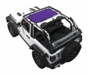 SpiderWebShade Mesh Bikini Top-Purple, for Jeep JL 2dr.; JLKINI-2D-PRP