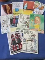 Lot of 10 Funny RPG+Hallmark+Maxine Birthday & Friendship Cards