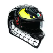 AGV K-3 SV Full Face Motorcycle Helmet - Angry Graphic