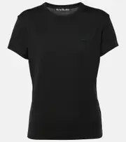 [Acne Studios] Acne Studios Emmbar cotton jersey T-shirt UK 12 black