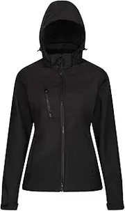[REGATTA] Womens/Ladies Venturer 3 Layer Membrane Soft Shell Jacket (UK Size: 18 UK) (Black)