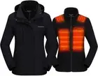 Venustas Women's 3-in-1 Heated Jacket Size Large with Battery Pack 7.4V