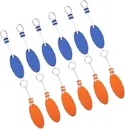 VANZACK Floating Keychains with Surfboard Pendants Durable Water Sports Keychains for Boating Fishing Rafting Canoeing Sailing and Water Skiing