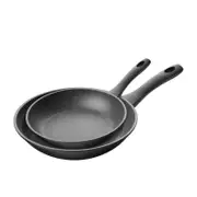Pyrolux Pyrostone 2pc Frypan Set 24cm & 30cm