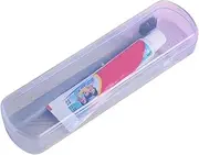 Aceirropy Travel Toothbrush Case - Portable Toothpaste Brush Container | Waterproof Leakproof Toothbrush Holder Case for Bathroom Vanity Camping RV Road Trip Use