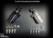 Oil Catch Can Tank Kit Baffled Reservoir w/ Breather Filter for Ford Mustang (for: Ford)
