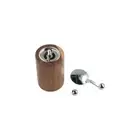 Manual Wooden Spice Mill Cylindrical Grinding Bottle Kitchen