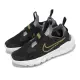 【NIKE 耐吉】慢跑鞋 Flex Runner 2 PSV 中童 黑 金 緩衝 透氣 無鞋帶 健走 運動鞋(DJ6040-007)