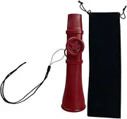 ａ aternee Kazoo Flute Harmonica Convenient Gift Musical Instrument Beginner Adults Music Lovers, Red