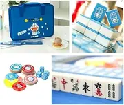 Chinese Mahjong, Tile Games with Package, Board Game, 144 Chinese Traditional Mahjong Games for Hand Rub, 40, 42 for Party, Entertainment (Color : Bag, Size : #42)