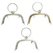 Metal Purse Frame Iron Women Bag Clutch Frame for DIY Craft Sewing Craft Bag