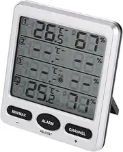 10 3-in-1 Wireless Thermometer Hygrometer Accurate Temp Humidity for Home Office Warehouse