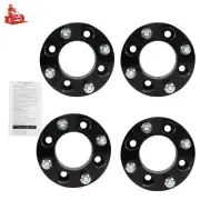 1.5" ATV Black Wheel Spacers 4/110 4×110 10×1.25 Studs For Honda Suzuki Yamaha
