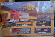 Bachmann Canyon Chief Santa Fe Diesel H.O. Train Set New In Original Shrink Wrap