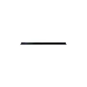 Eden Grove MDF Mounted Picture Ledge Shelf 35.4" Black (9084680)