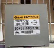 Titan Titan Pro Dual Rated Motor Run Capacitor Round Trcfd503