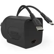 [EFPW35U934BLA] 35W Wall Charger - With 1.2M Type-C Braided Type-C Cable - Black