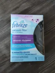 Febreze Vacuum Filter Hoover Foldaway 5100 Models, TurboPower 3100 Models