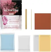 Uoqpty Hand Mold Kit,Handmade Hand Hold Casting Kit - Couple Activities, Romantic Keepsake Statue for Engagement Wedding Bridal Shower Valentine's Day