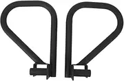 Iron Dip Bar Attachments for Power Cage Squat Rack MultiUse Adjustable Design Strong Support for Home Gym Iron Construction