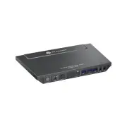 AV Access KVM Switch 2 Monitors 2 Computers, EDID Support, with USB 3.0 Hub –...