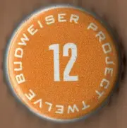USA Plastic Lined Beer Crown Bottle Cap: Budweiser Brewing