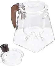 GREENADSCAPE Teapot with Removable Infuser Small Tea Kettle for Stove Top for Loose Leaf Tea Blooming Convenient Design for Home Office Use