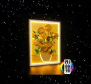Brick Shine - Light Kit for LEGO® Vincent van Gogh – Sunflowers 31215