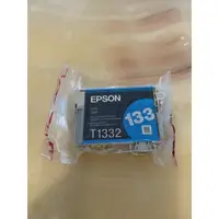 在飛比找蝦皮購物優惠-EPSON T1332  藍色原廠墨水匣 裸裝未拆 適用T2