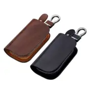 Leather Car Key Cover Remote Control Fob Case