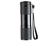 2X 9 LED Mini Aluminum UV Ultra Violet Flashlight Blacklight Torch Light Lamp