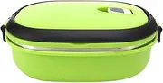 Lunch Box Container, Bento Lunch Box Portable Thermo Thermal Stainless Steel 3 Tire for Outdoor Picnic for Kids and Adults(Layer)