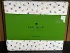 Kate Spade 4-pc QUEEN Sheet Set Blue Pink Mini Flowers 100% Cotton Percale NWT