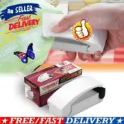 Mini sealing machine for closing food bags