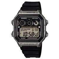 在飛比找蝦皮購物優惠-【聊聊私訊甜甜價】【CASIO】 10年電力數位腕錶-銀框 