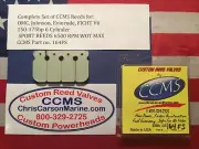 CCMS OMC Johnson, Evinrude, FICHT Sport Reed Valves 150-175hp 6 Cyl. PN164FS