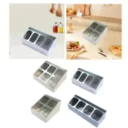 Spice Rack Organizer Storage Spice Pots Shelf for Tabletop Restaurant Pantry
