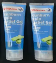 Walgreens Sunburn Relief Gel 2 6 Oz Pack