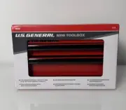 US GENERAL Mini Tool Box RED Same Day Shipping!