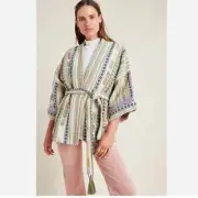 Anthropologie Mattia Kimono Jacket OSFM NWT