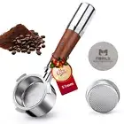 51mm Bottomless Portafilter For Delonghi Dedica EC680 and EC685 Machines, 3 E...