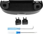 EMSea Sunglasses Case with Installation Tools Compatible with Toyota CHR, Corolla, RAV4, Yaris, Camry Car Sunglasses Storage Box Organizer Interior Accessories Black